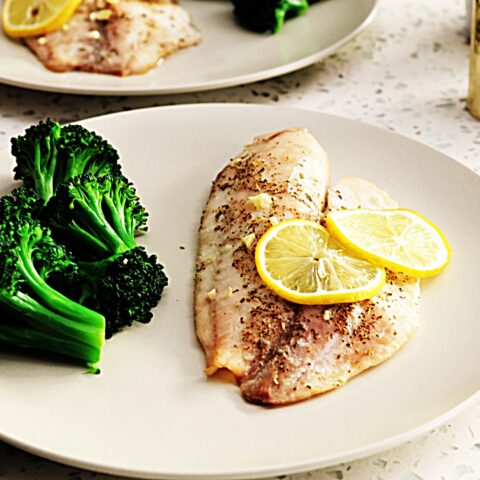 Meal photo - Lemon Garlic Herb Baked Tilapia