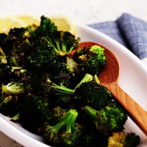 Meal photo - Lemon Parmesan Roasted Broccoli