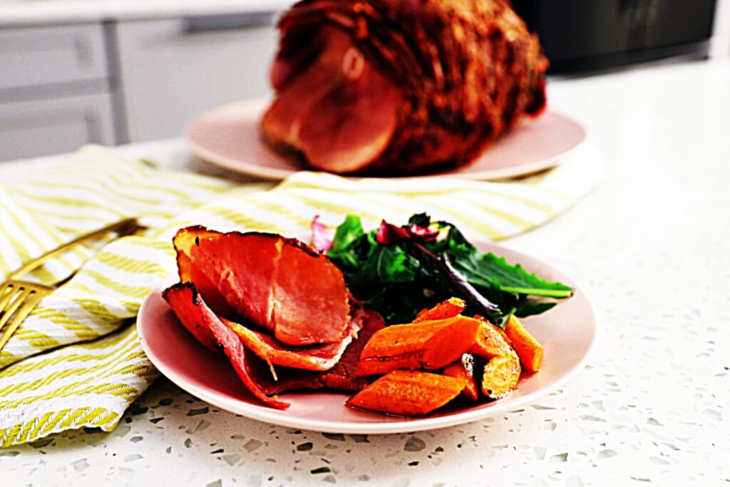 Meal photo - Low-Carb Garlic Mustard Baked Ham