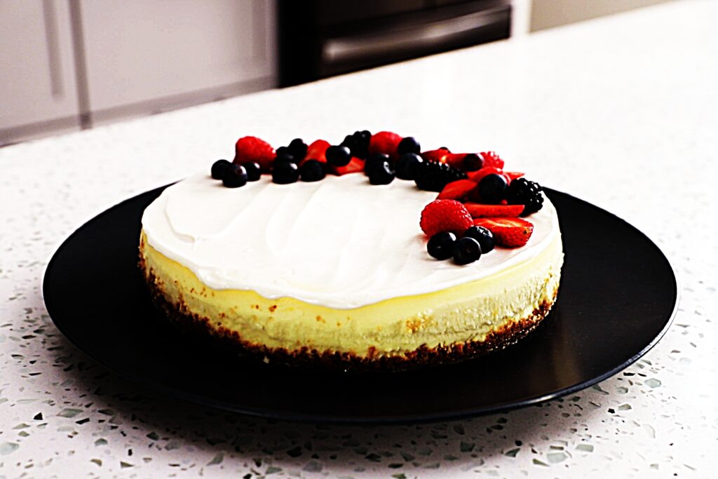 Meal photo - New York-Style Cheesecake (Without Sour Cream)