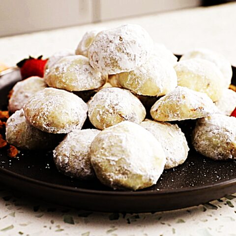 Meal photo - Nutella-Stuffed Hazelnut Snowball Cookies