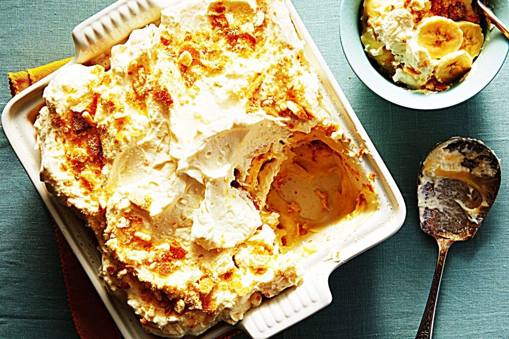 Meal photo - One-Bowl Banana Pudding with Coconut Whipped Cream