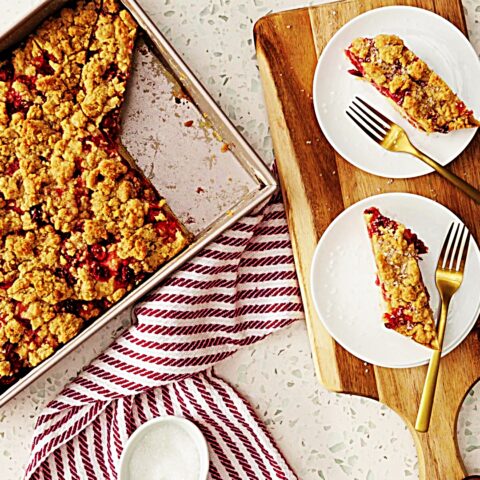 Meal photo - One-Bowl Cranberry Breakfast Buckle