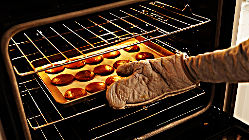 Photo made during Oven process