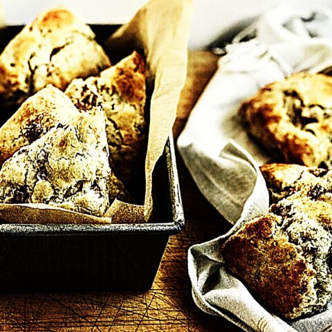 Meal photo - One-Bowl Ham and Gruyere Scones