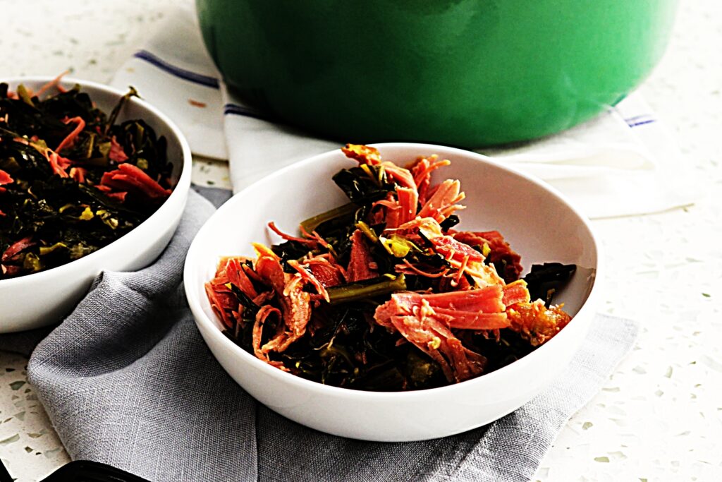 Meal photo - Oven-Baked Collard Greens with Smoked Turkey