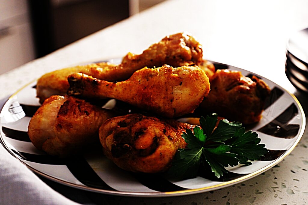 Meal photo - Oven-Fried Chicken Drumsticks