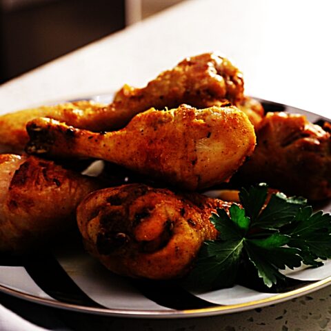 Meal photo - Oven-Fried Chicken Drumsticks