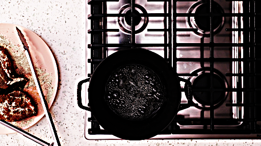 Photo made during Stove process