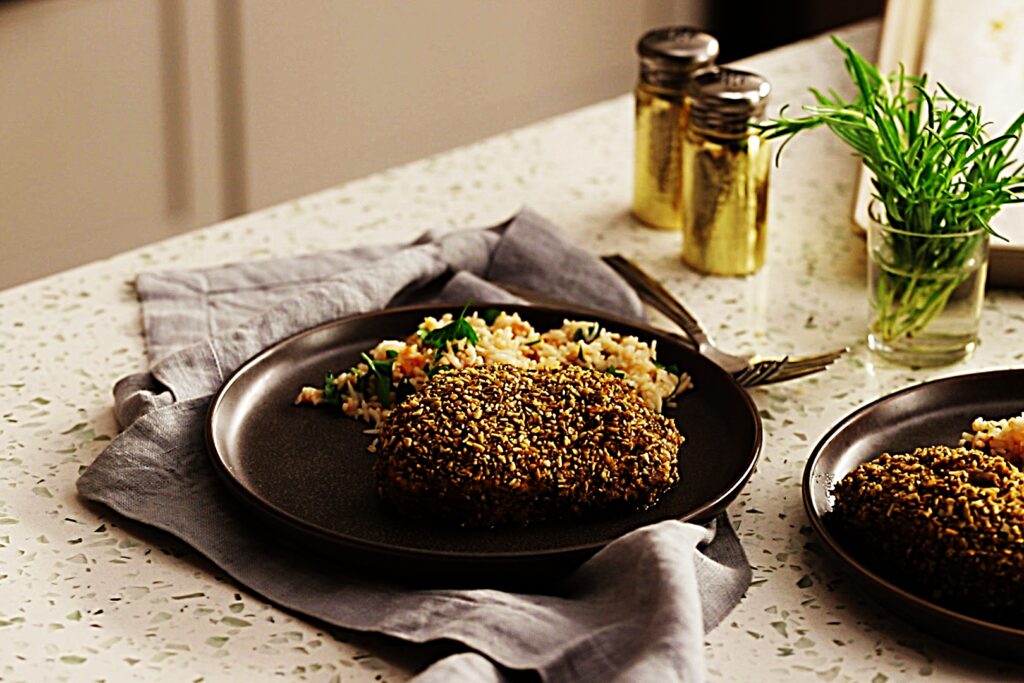 Meal photo - Oven-Roasted Dukkah-Spiced Pork Chops