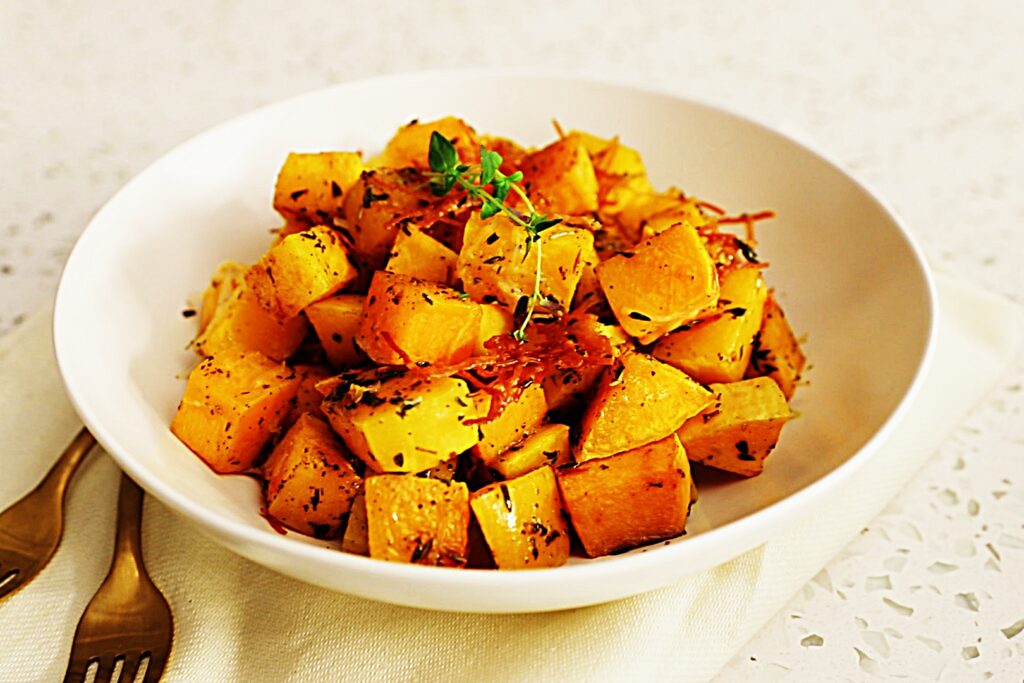 Meal photo - Parmesan and Thyme Roasted Butternut Squash