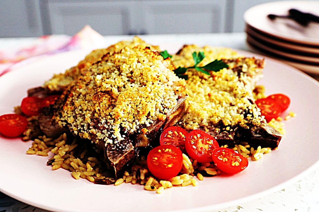 Meal photo - Parmesan Crusted Baked Pork Chops