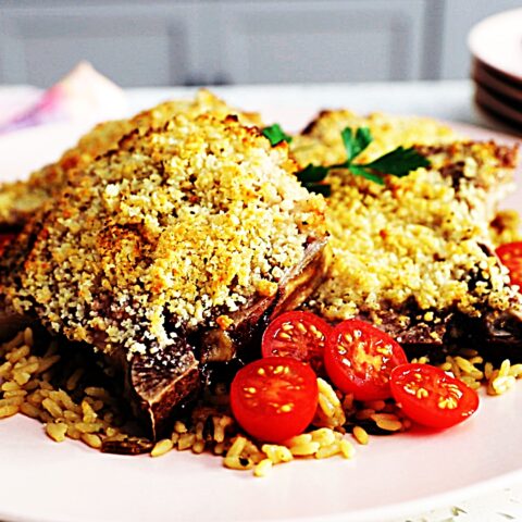 Meal photo - Parmesan Crusted Baked Pork Chops