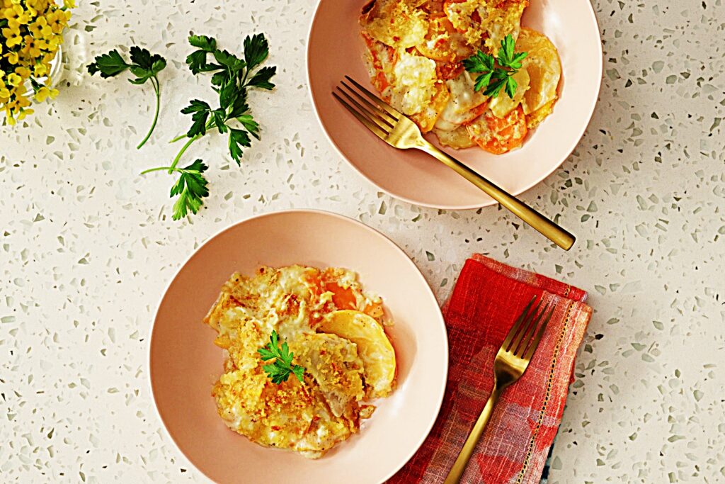 Meal photo - Parsnip and Root Vegetable Casserole