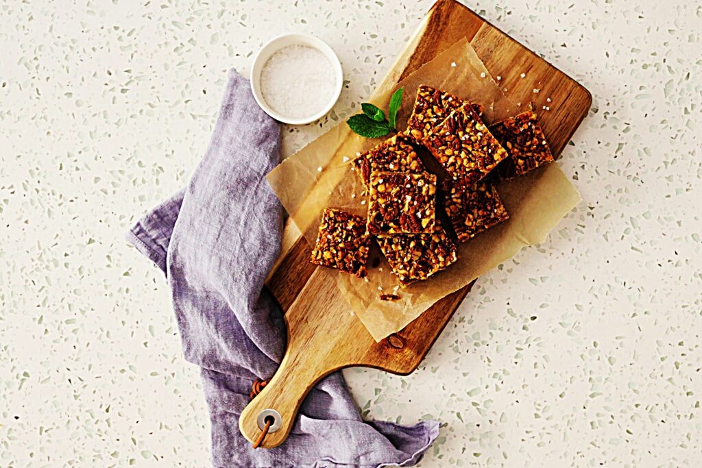 Meal photo - Pecan, Hazelnut, and Maple Pie Bars