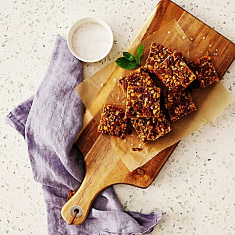 Meal photo - Pecan, Hazelnut, and Maple Pie Bars