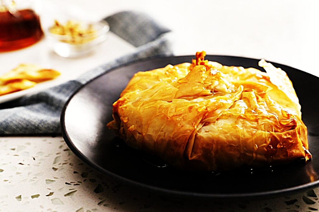 Meal photo - Phyllo-Wrapped Baked Brie