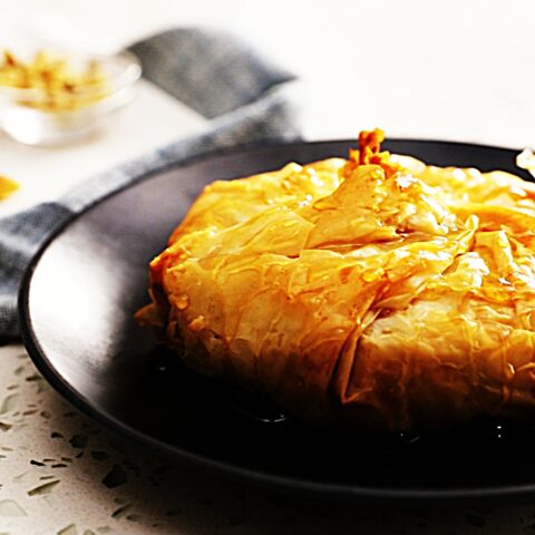 Meal photo - Phyllo-Wrapped Baked Brie