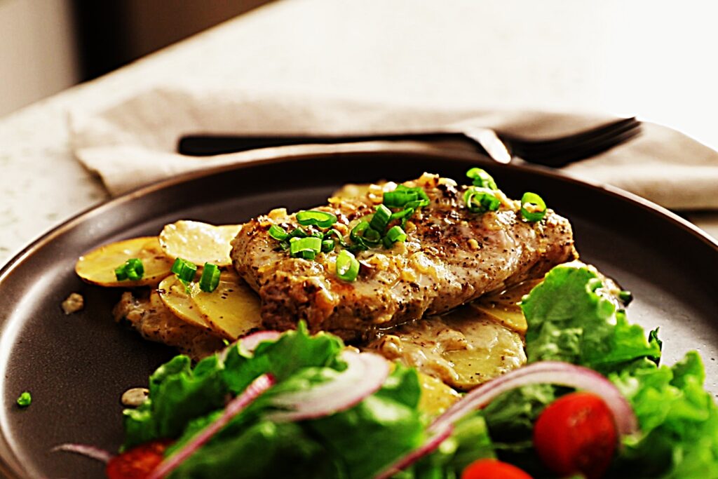 Meal photo - Pork Chop and Scalloped Potato Casserole