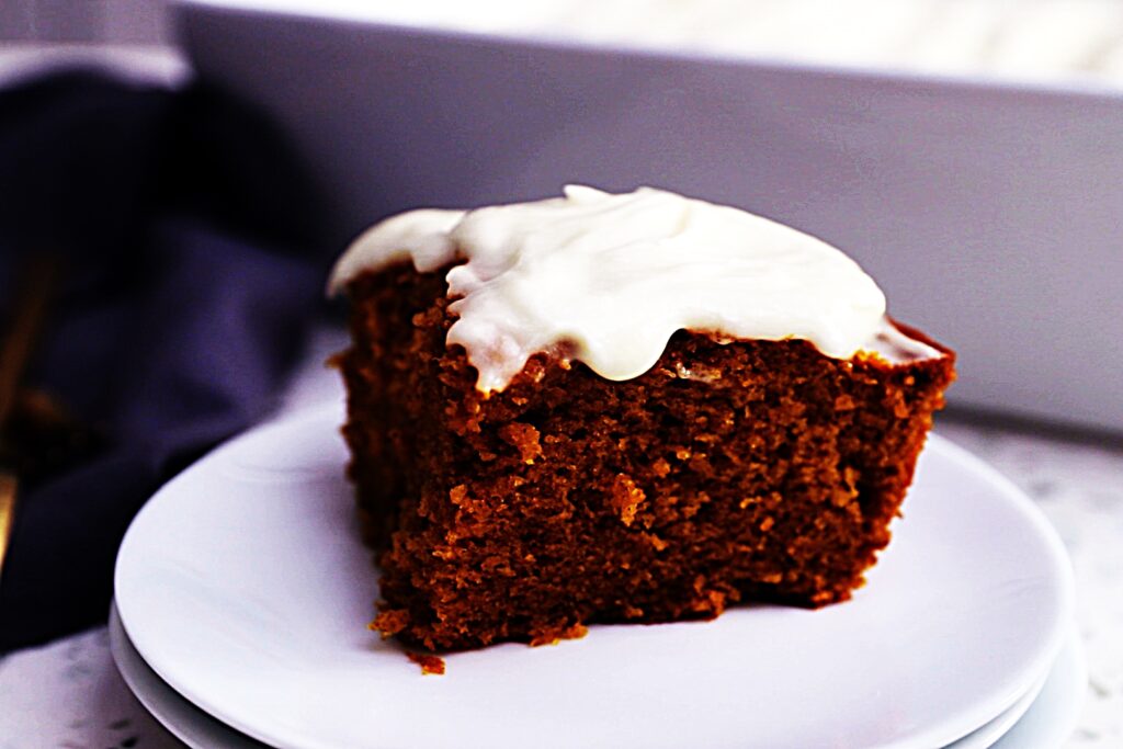 Meal photo - Pumpkin Bars With Cream Cheese Frosting