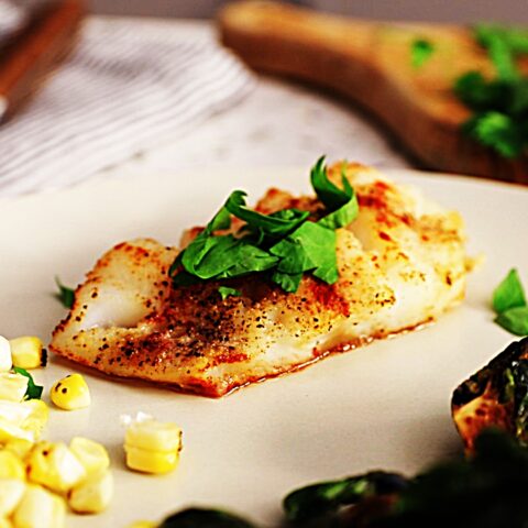 Meal photo - Reduced-Fat Baked Cod