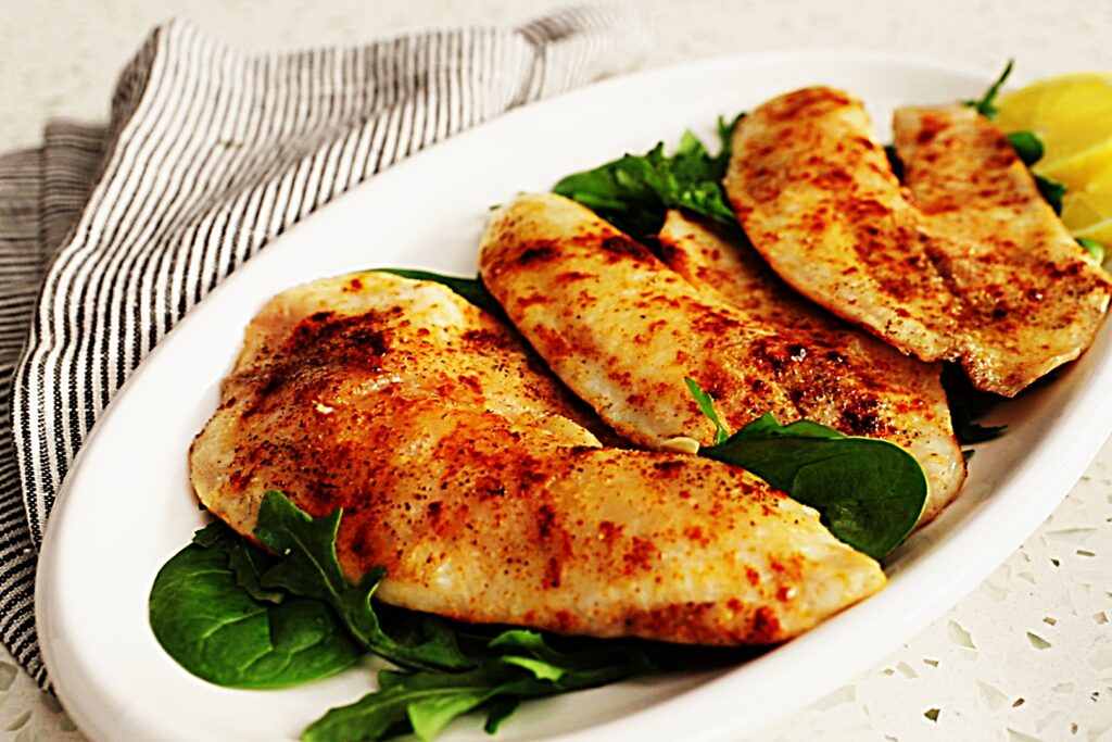 Meal photo - Reduced-Fat Baked Tilapia