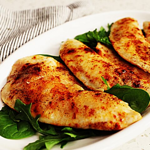 Meal photo - Reduced-Fat Baked Tilapia