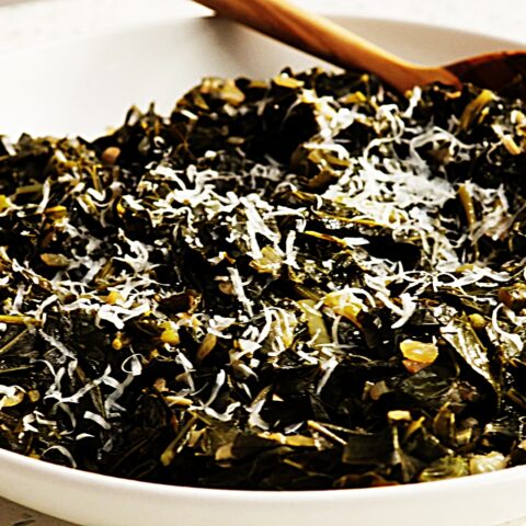 Meal photo - Reduced-Sodium Baked Collard Greens