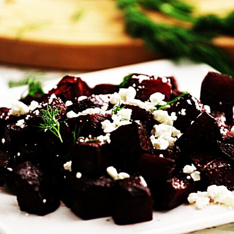 Meal photo - Roasted Beets with Goat Cheese