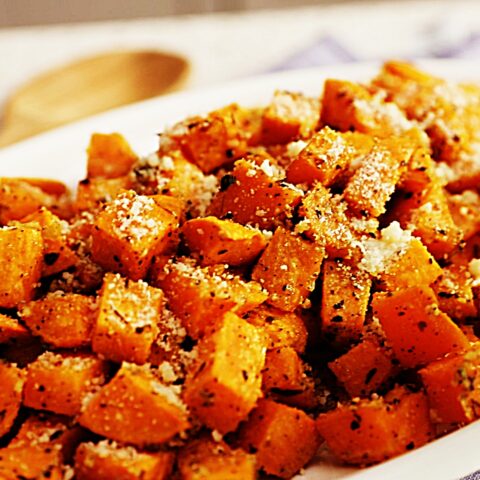 Meal photo - Roasted Parmesan Herb Sweet Potatoes