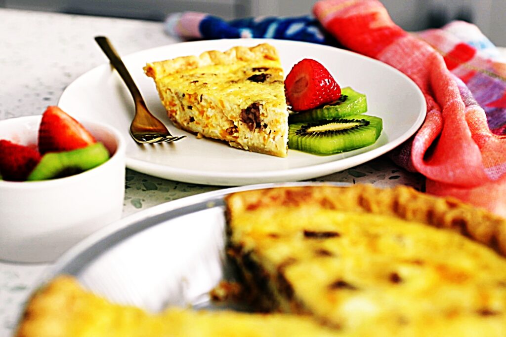 Meal photo - Sausage and Cheese Quiche