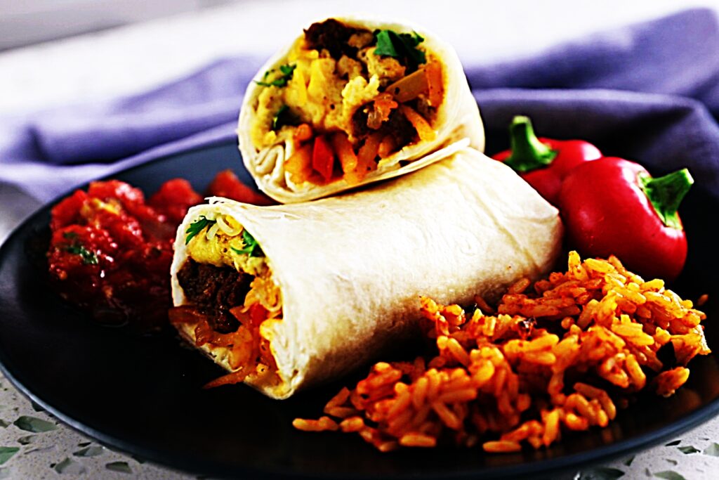 Meal photo - Sheet Pan Chorizo and Potato Breakfast Burritos