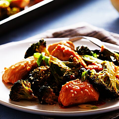 Meal photo - Sheet Pan Sesame Chicken and Broccoli