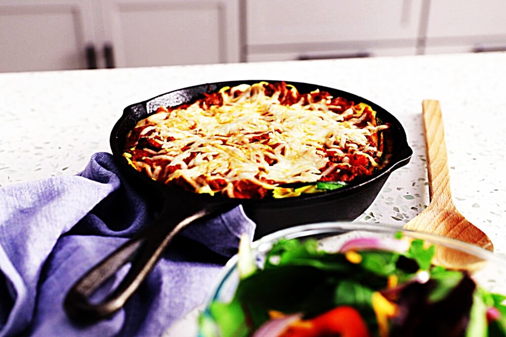 Meal photo - Skillet Zucchini Noodle Lasagna