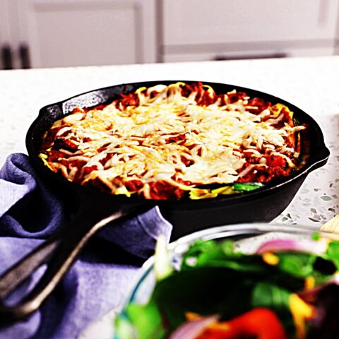 Meal photo - Skillet Zucchini Noodle Lasagna