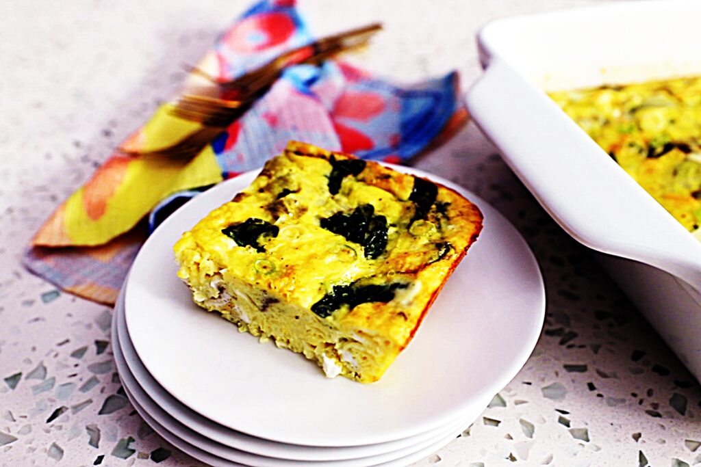 Meal photo - Spinach and Artichoke Egg Casserole