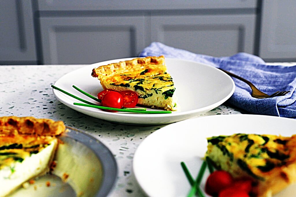 Meal photo - Spinach and Cheese Quiche