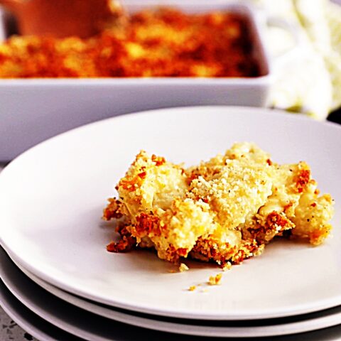 Meal photo - Three-Cheese Garlic Cauliflower Gratin