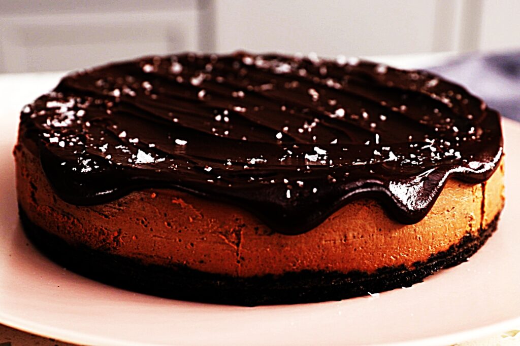 Meal photo - Triple Chocolate Cheesecake