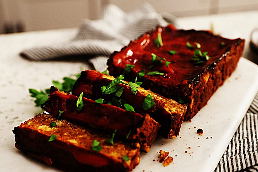 Meal photo - Vegan Chickpea "Meatloaf"