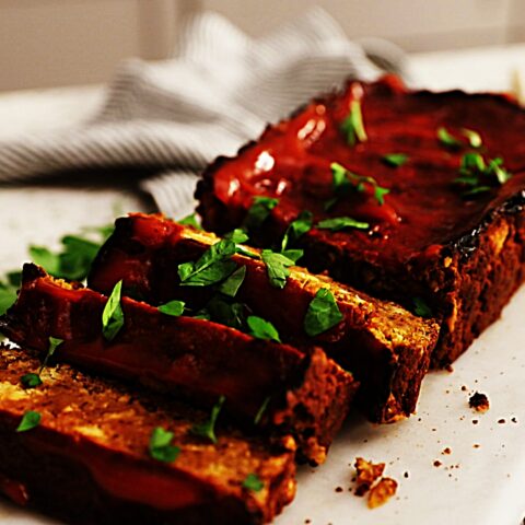 Meal photo - Vegan Chickpea "Meatloaf"