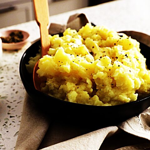 Meal photo - Vegan Mashed Potatoes with Roasted Garlic