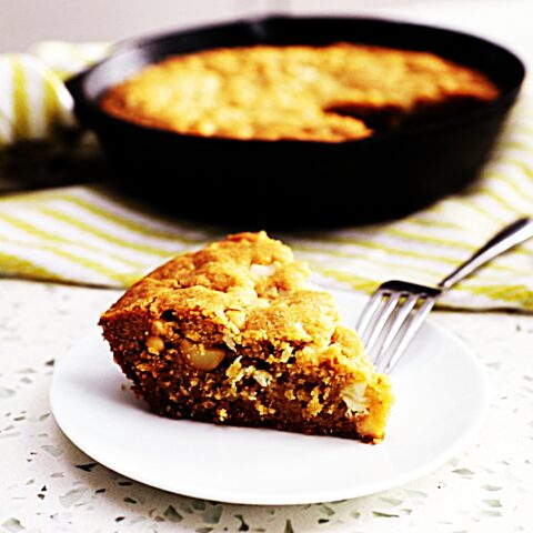 Meal photo - White Chocolate Macadamia Skillet Cookie