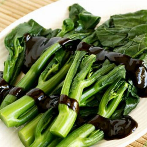 Choy Sum with Oyster Sauce