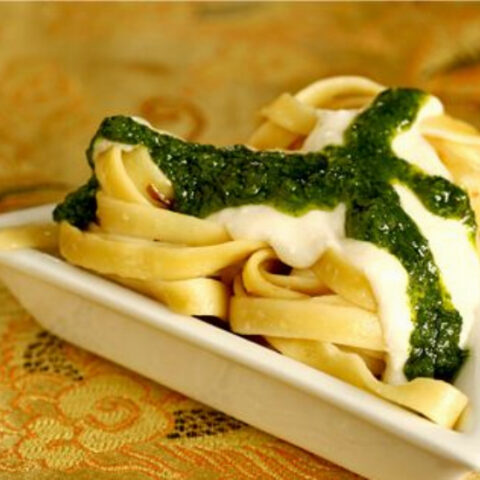 Ricotta Pasta with Chimichurri