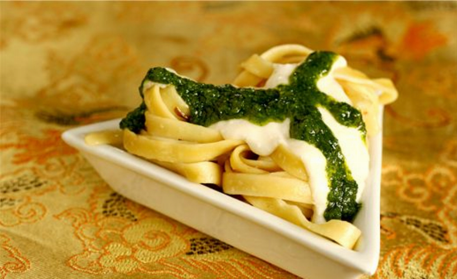 Ricotta Pasta with Chimichurri