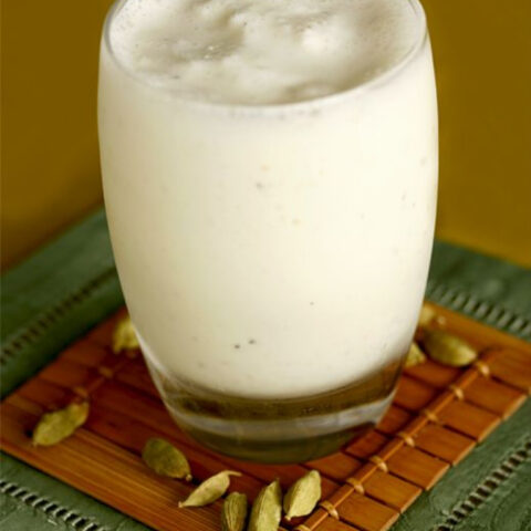 Sweet Lassi (Indian Yogurt Drink)