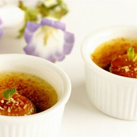 Banana Coconut Creme Brulee