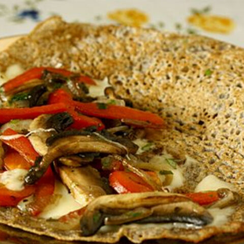 French Buckwheat Crepe Recipe (Galette de Sarrasin ou Galette de Ble Noir)