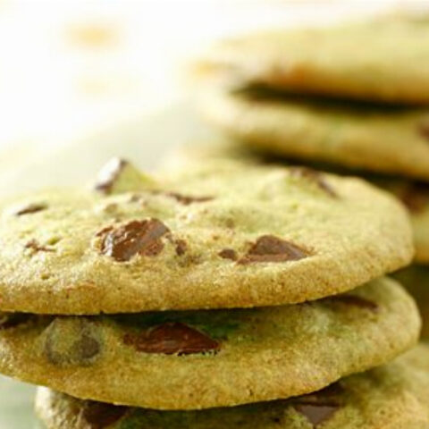 Pandan Chocolate Chip Cookie Recipe